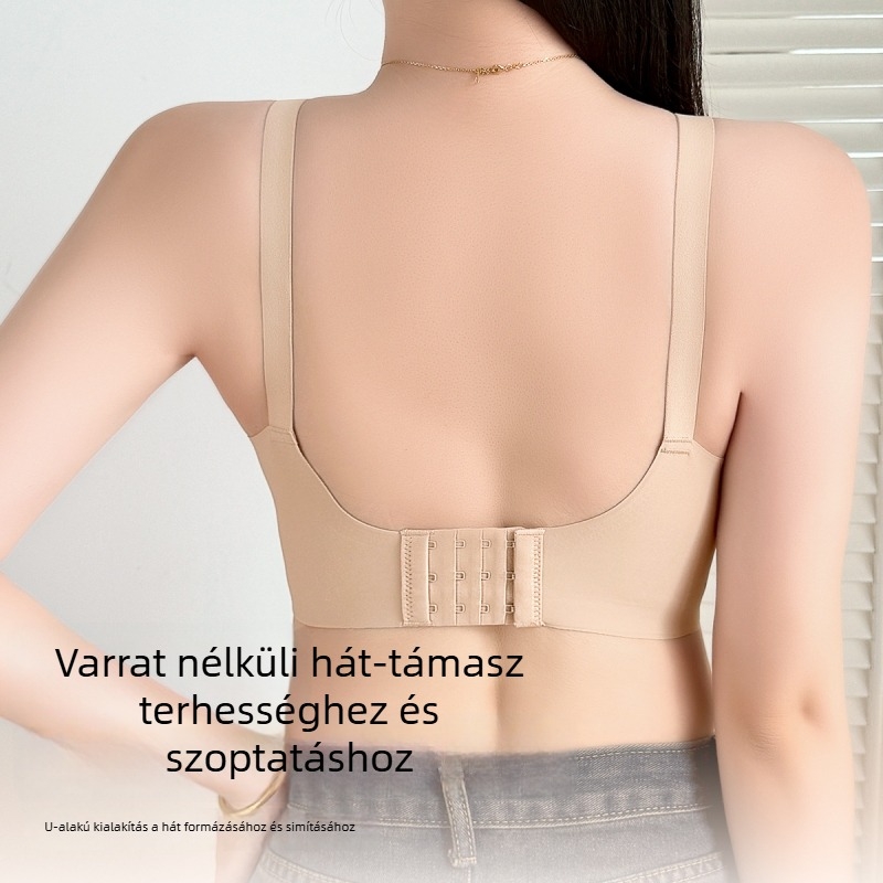Varrásmentes szoptatós melltartó kismamáknak és a szülés utáni időszakra — évszaktól független kényelem, állítható pántok