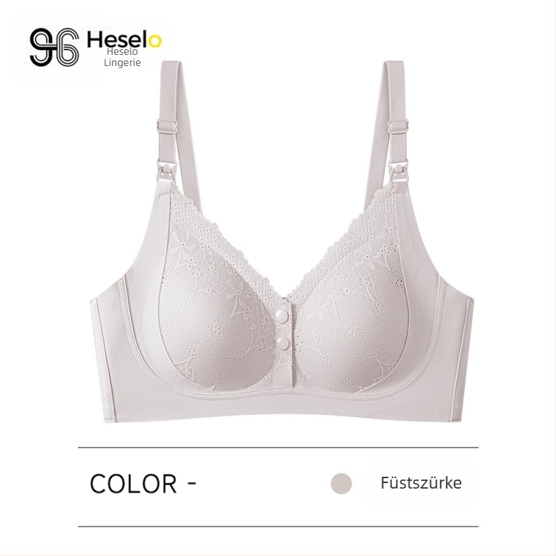 Pink rhyme 2025 luxus csipkés szoptatós melltartó formázott kosarakkal, hátul négy sor patenttal, nylon-spandex keverék