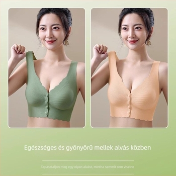 Elülső záródású terhes- és szoptatós melltartó, támogatja a kebleket és megakadályozza a megereszkedést, kényelmes terhesség alatt és szoptatás idején.