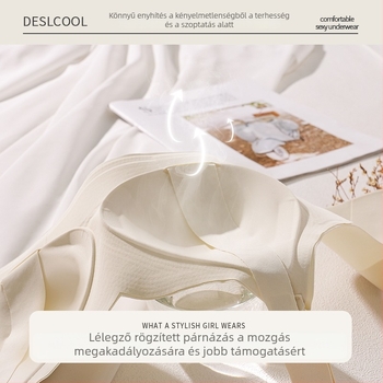 Anyasági és szoptatós melltartó – varratmentes, egyrészes dizájn, vékony formázott kosarak, acélgyűrű nélkül, hátul négy sor kapocs, fő anyag: nejlon; bélés: spandex 50–70%