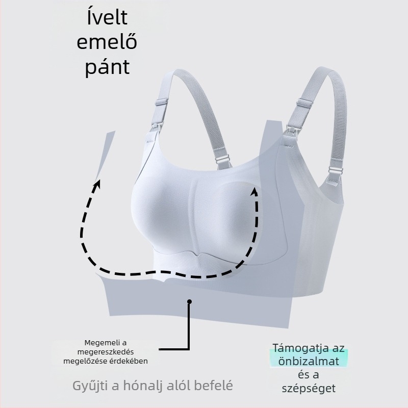 Ultra vékony szoptatós melltartó, nagy méret, nagy keblekhez, formázó kisebb sziluettre, lógás elleni, egyrészes kismama melltartó