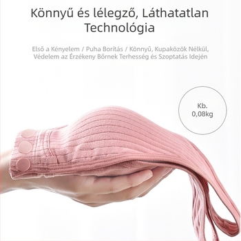 Anyasági melltartó szoptatáshoz, vest-stílus, push-up, anti-sag, 95% pamut