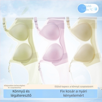 Bowini kismama- és szoptatós melltartó — nyár, ultra vékony, légáteresztő, push-up, anti-prolapszus