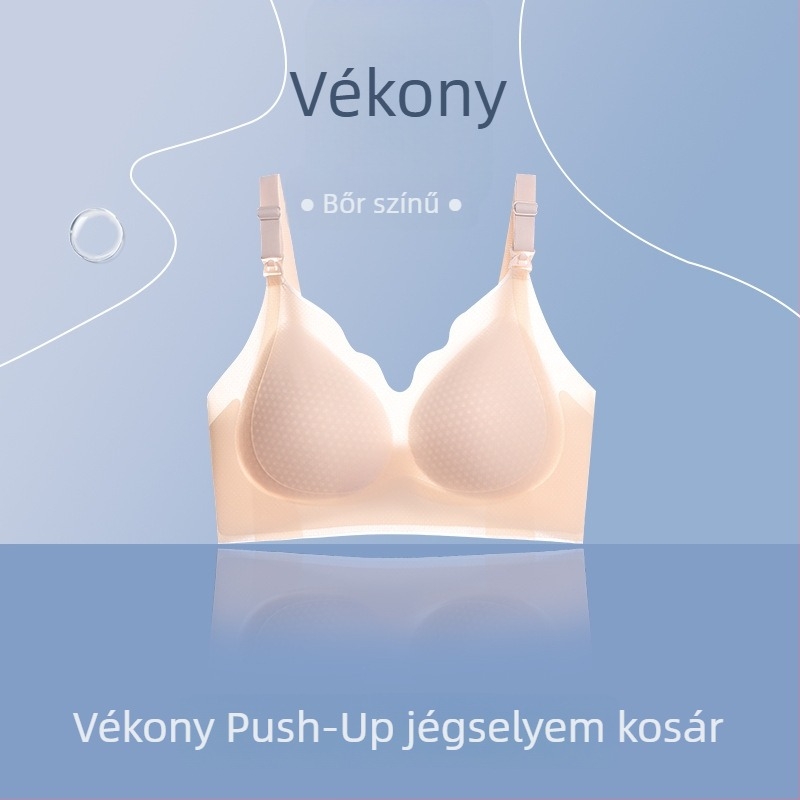 Bowini kismama- és szoptatós melltartó — nyár, ultra vékony, légáteresztő, push-up, anti-prolapszus