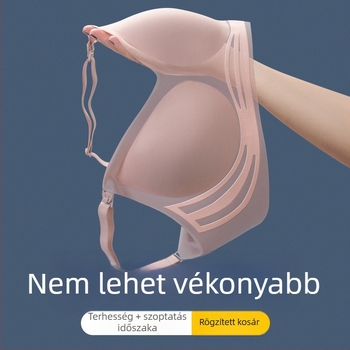 Kiváló minőségű ultra vékony szoptatós melltartó terhességre és szoptatásra, varrat nélküli