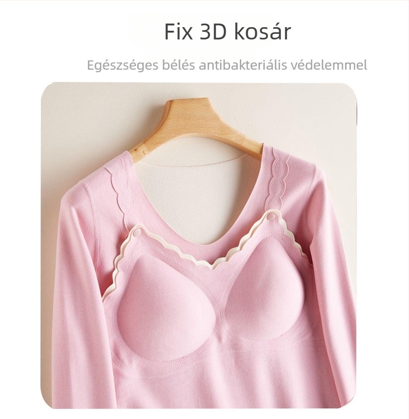 Meleg polár béléses kismama és szoptatós felső, hosszú ujjú, kerek nyakú, nagy méret