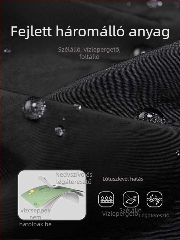 Férfi téli pamut bélelt kabát, bő szabás, munkaruházati stílus, nagy méretek.