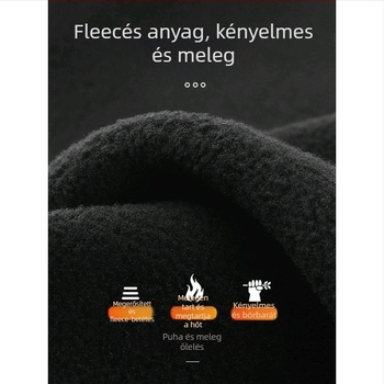 Fleece-béléssel készült vastag mellény logónyomtatással téli munkaruházathoz (elöl cipzár, kapucni nélkül, bő szabású)