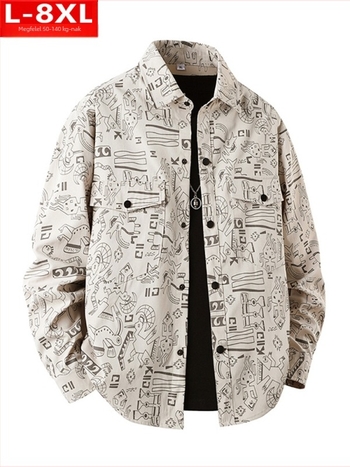 Virágmintás ing, négyzetes gallérral, hosszú ujjú, poliészter anyag, Hongkong-stílus