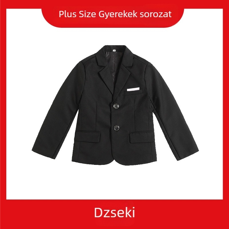 Gyermekeknek szóló öltöny fiúknak, brit stílus, színpadi viselet, 80% poliészter, 8 évesnél idősebbeknek