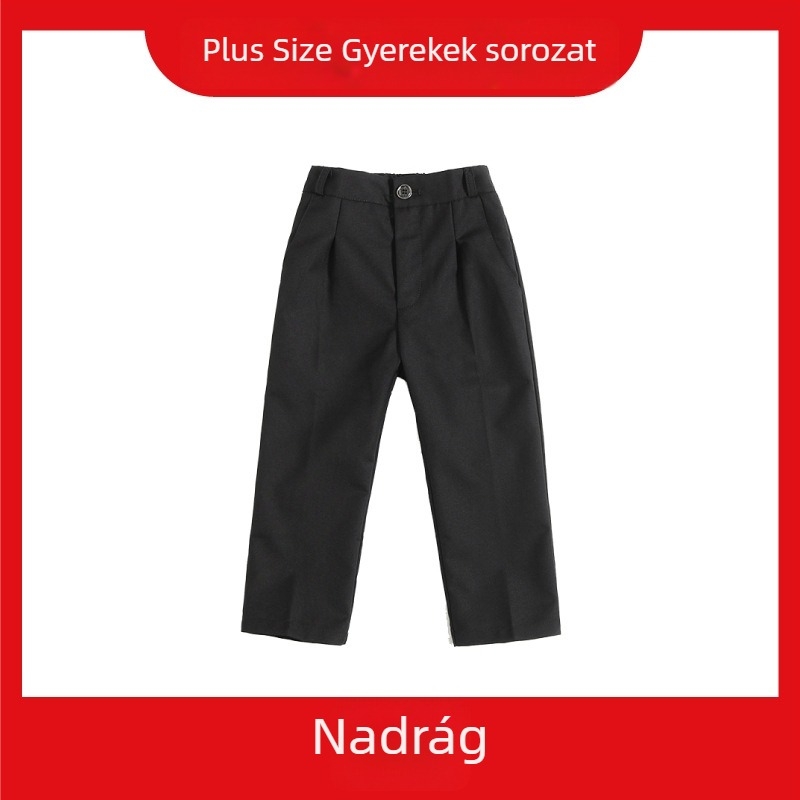 Gyermekeknek szóló öltöny fiúknak, brit stílus, színpadi viselet, 80% poliészter, 8 évesnél idősebbeknek