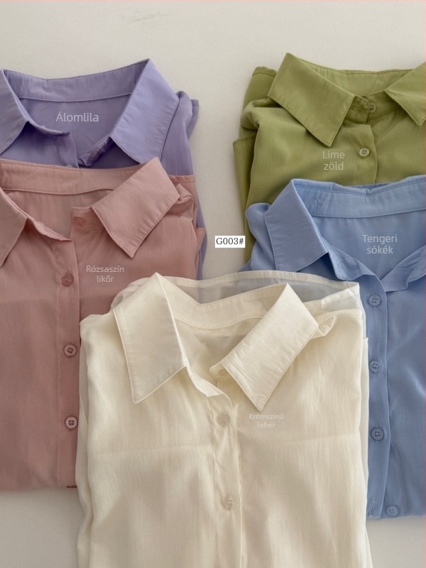 Szabad szabású Ice Silk Nylon kardigán UPF50+ napsugárvédelmével, hosszú ujjú, könnyű anyag