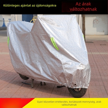 Motorkerékpár védőhuzat – porálló, UV-védelem, vízálló