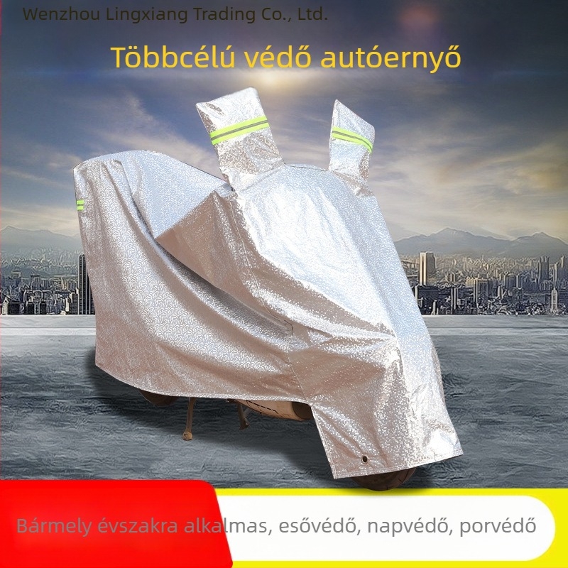 Motorkerékpár védőhuzat – porálló, UV-védelem, vízálló