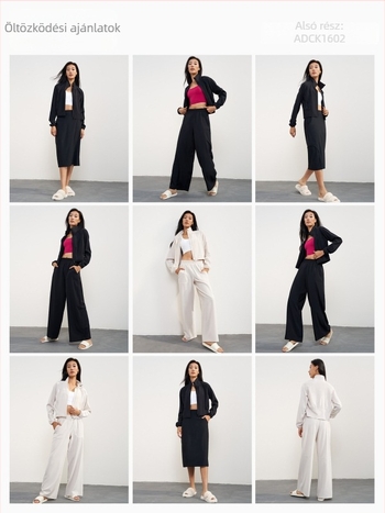 Napvédő jóga dzseki, szövött anyag, 91% poliészter és 9% elasztán; hosszú ujjú; laza szabású; álló gallér és első cipzár; hossz a csípőig.