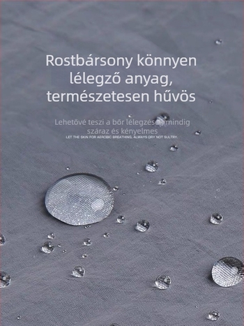 Férfi napvédő szélvédő dzseki, vékony anyag, kapucnival, álló gallér, cipzáros zsebek, poliészter