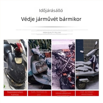 Elektromos járművekhez készült ruházat: napsütésvédő és esővédő, szélálló, egyszerű stílus
