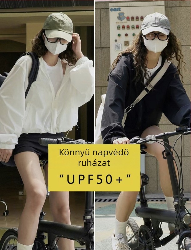 Kapucnis nejlon kabát laza szabású, retro stílus, 3D nyomtatás, cipzár