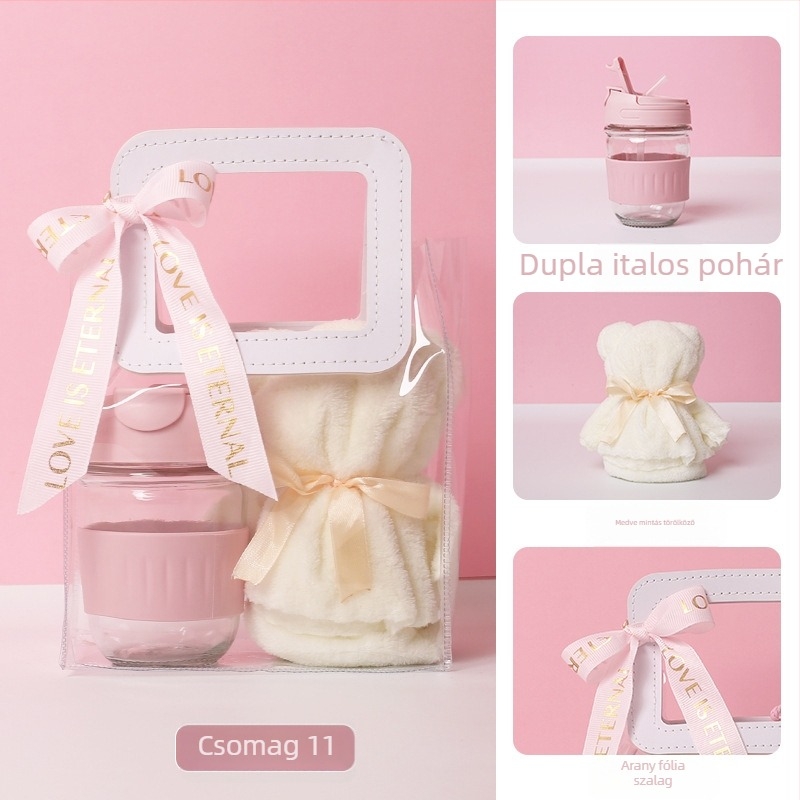 Logóval ellátott vállalati ajándék készlet | Fémanyag • Modern minimalist stílus • IP: Nide impression