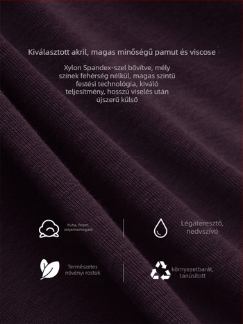 2026 tavasz-ősz, karcsú szabású női hosszú ujjú egyszínű felső, fél magas nyakú, alapréteg