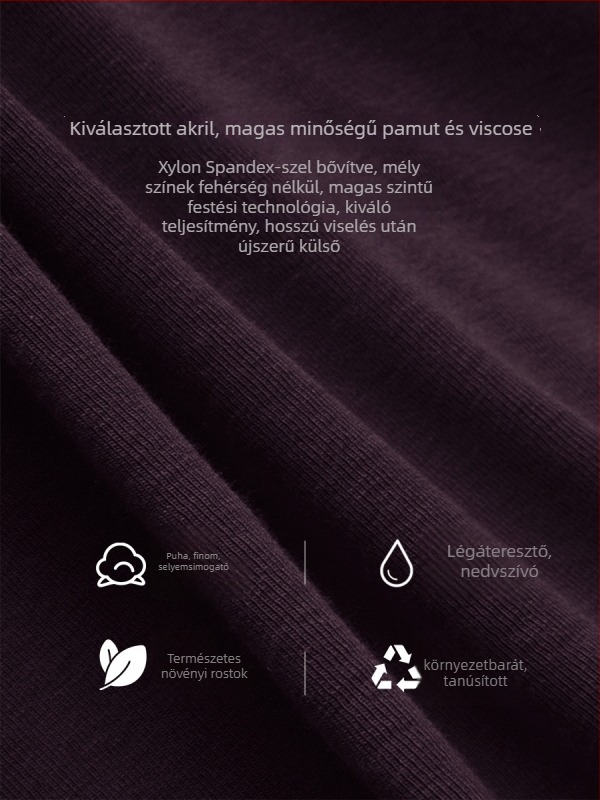 2026 tavasz-ősz, karcsú szabású női hosszú ujjú egyszínű felső, fél magas nyakú, alapréteg