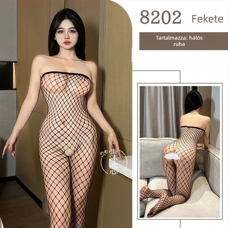 Hálós anyagú bodysuit szerepjátékhoz, poliészter 70–80%, női, Love márka, 2024 nyári megjelenés