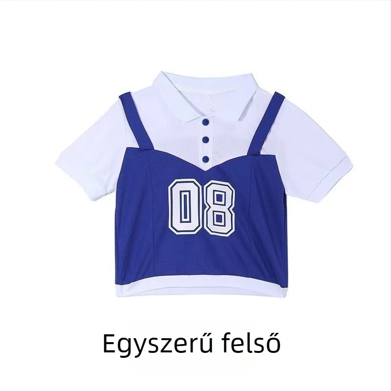Hong Laisen színpadi jelmez cheerleadinghez – Chenille anyag; 70-80% spandex; poliészter keverék; uniszex; néptáncra alkalmas