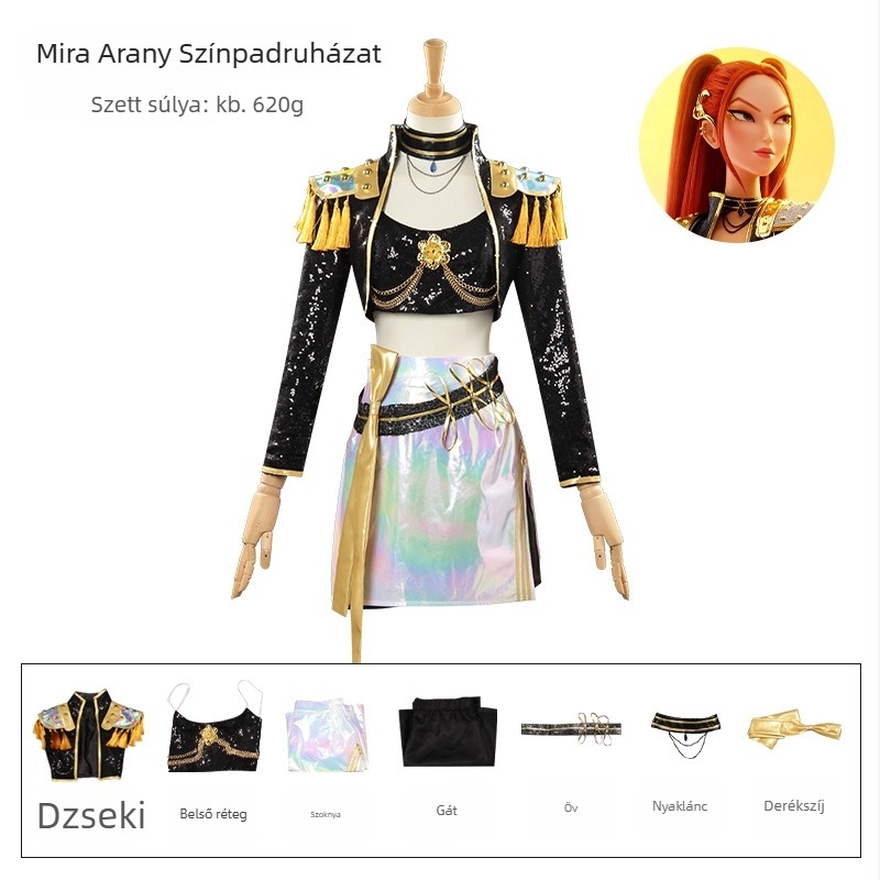 Cosplayruha — Lolita stílus, friss és édes, poliészter anyag, 2025 tavasz, játék- és anime szerepjátékhoz