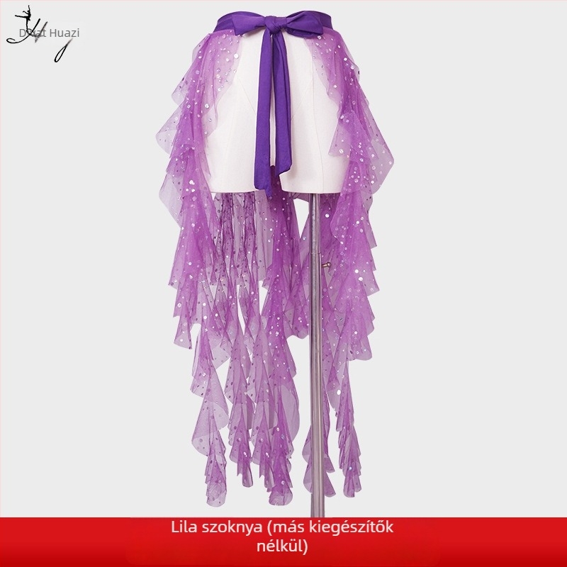 Belly Dance jelmez csillogó hálóval és bojtokkal, nylon anyag, nőknek, színpadi előadás