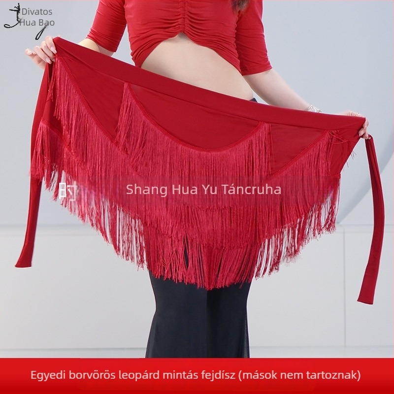 Női latin tánc edzőruha rojtokkal – Milk Silk + rojtanyag, Spandex 30–50%, színpadi viselet, 2025 nyár
