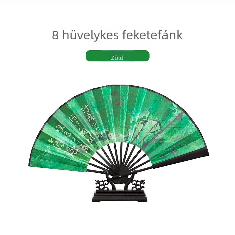 Összecsukható bambusz kézi fan táncgyakorláshoz – kínai stílus, Yuhong márka
