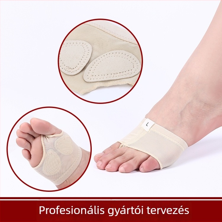 Balett előtti talppárna ortopéd talppal – modell Belly Dance Front Pad; anyag: poliészter, mikroszál, selyemszerű; stílus: Front Pad