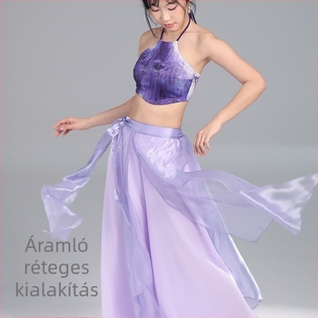 Férfi korduró táncruha — len anyagú, gyakorlásra és előadásokra