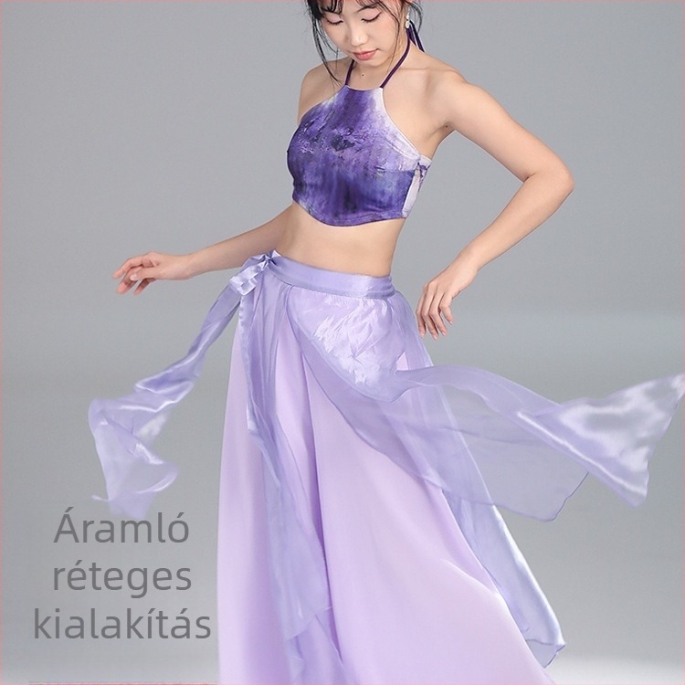 Férfi korduró táncruha — len anyagú, gyakorlásra és előadásokra