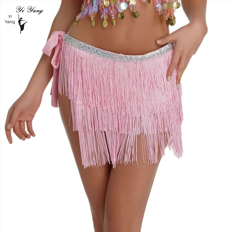 Belly Dance tassel öv és csípő kendő készlet | Modal + Poliészter anyag, Yiyang | 2023 tavasz