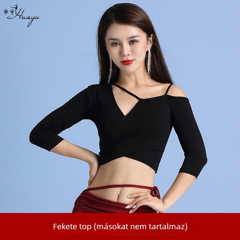 Női hastánc top | Modal dupla oldalú szövet spandex-szel | 50-70% modal tartalom | Nyár 2024