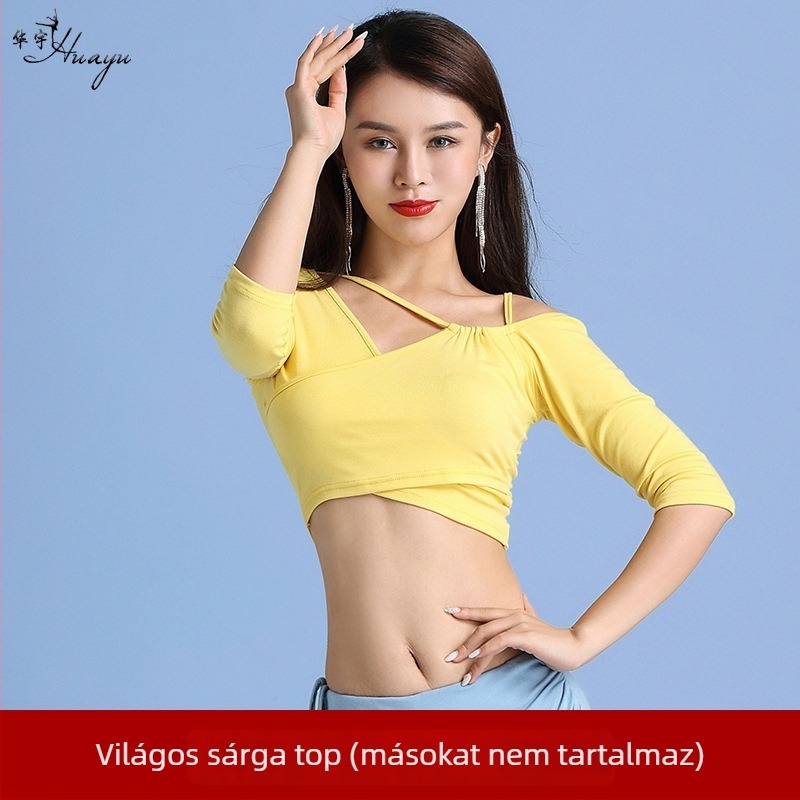 Női hastánc top | Modal dupla oldalú szövet spandex-szel | 50-70% modal tartalom | Nyár 2024