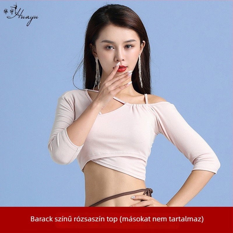 Női hastánc top | Modal dupla oldalú szövet spandex-szel | 50-70% modal tartalom | Nyár 2024