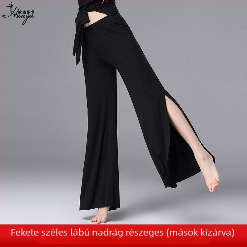 Huayu Belly Dance hasított nadrág – modal anyag, nőknek, edzésre