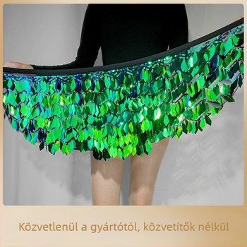 Has-tánc deréköv szegecses hip kendővel, Dancer, Spandex, 70–80% Spandex, Tavasz 2023