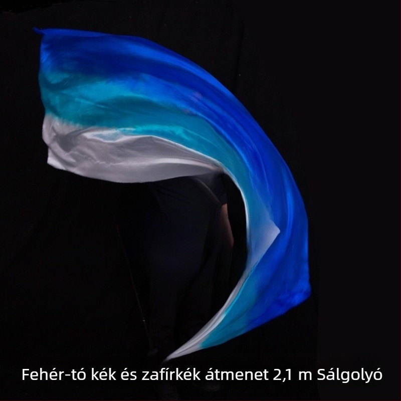 Gradient selyemsál és függő golyóval rendelkező hastánc kellék (Márka: Other; Korcsoport: Felnőttek; Megjelenés: 2021 nyara; Használat: színpadi előadás/megnyitó ceremónia)