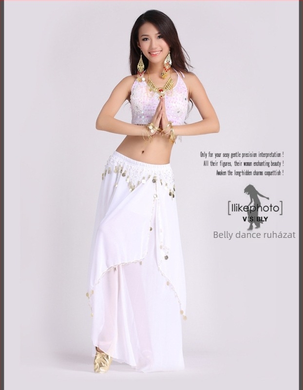 Belly Dance színpadi szoknya - női, keverék kémiai rostok, fő anyag: Spandex 80-90%, folyó dizájn, 2022 ősz