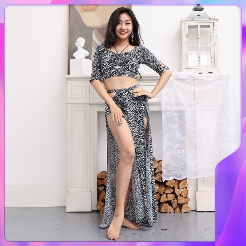 Belly dance ruházat, Ice Silk anyag, 100% poliészter, minden évszakra, felnőtt nőknek