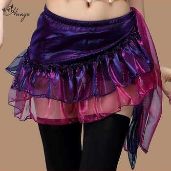 Huayu hasizom-tánc gyakorló ruházat – gradient hálószövésű alsó rész, Slide Silk anyag, Nylon