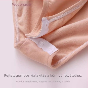 Gyerekeknek szóló fleece-béléssel készült balett-leotard, testszínű