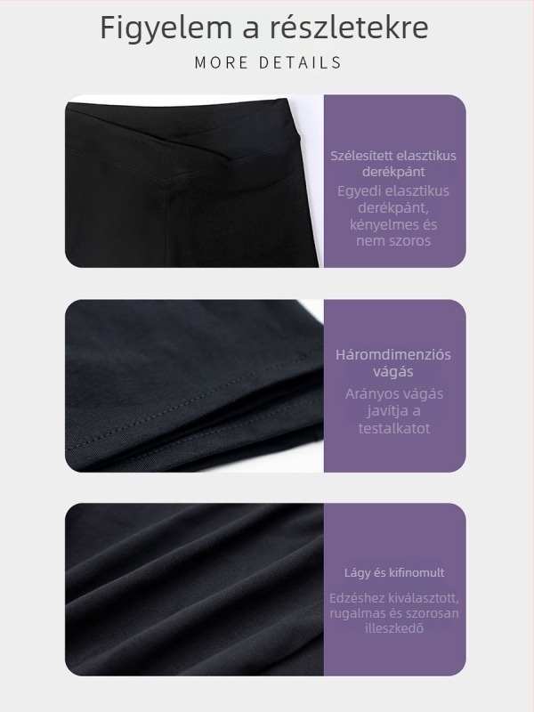 Női balett-edző nadrág pamutból, 95% pamut és 5% spandex bélés, egyszínű modell, alkalmas balettre, néptáncra és társastáncra
