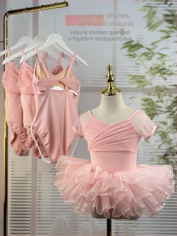 Lányok balett ruházat – fő anyag nylon 65%, édes stílus, Brocade Dance