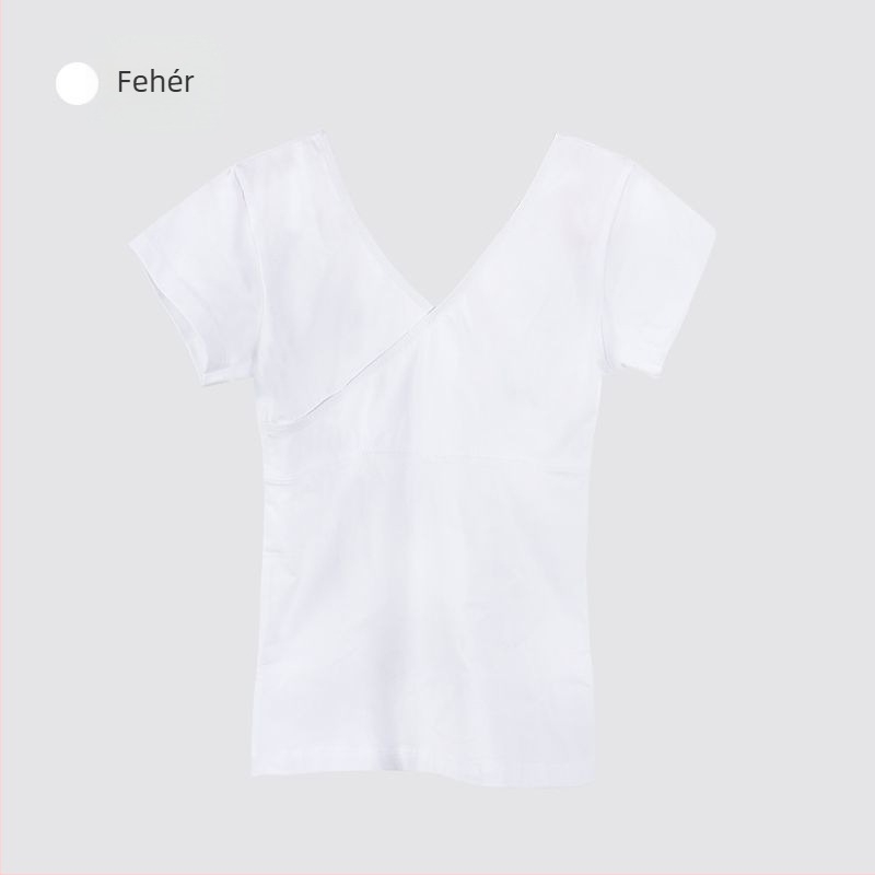 Táncfelső, női, 100% poliészter