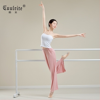 Felnőtt nőknek szóló modern tánc nadrágok — egyenes, széles szárú, modal anyagú (93% modal), balett számára