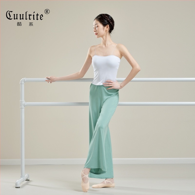 Felnőtt nőknek szóló modern tánc nadrágok — egyenes, széles szárú, modal anyagú (93% modal), balett számára